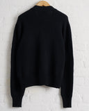 ANTIPAST, KNITTED CARDIGAN, BLACK