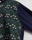 ANTIPAST, KNITTED CARDIGAN, GREEN NAVY