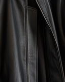 ARPENTEUR, VOL LINED LEATHER JACKET, BLACK