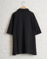 ARPENTEUR POLO, MENS POLO, BLACK