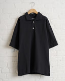 ARPENTEUR POLO, MENS POLO, BLACK