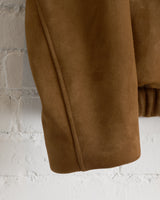 ARPENTEUR, VOL LINED LEATHER JACKET, TOBACCO