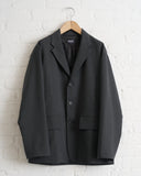 ARPENTEUR, FOX J LINED BLAZER, CHARCOAL
