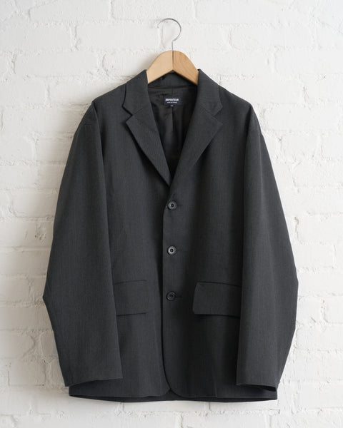 ARPENTEUR, FOX J LINED BLAZER, CHARCOAL