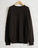 BATONER, INNOCENT CASHMERE CREW NECK, BROWN