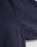 BATONER, CARIBBEAN SEA ISLAND COTTON CREW NECK SHORT SLEEVE POLO, NAVY