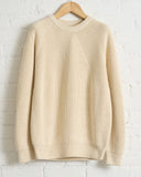 BATONER, COTTON SIGNATURE CREW NECK, IVORY