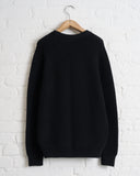 BATONER, SIGNATURE CREW NECK, BLACK