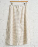 BOBOUTIC, 5024, CRINKLED SKIRT PANTS, MILK/BLUE STRIPES