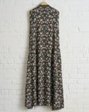 BOBOUTIC, 5036, TAPESTRY DRESS, GREEN/BROWN