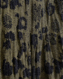 BOBOUTIC, 5031, TAPESTRY SLEEVELESS DRESS, GREEN/BLUE