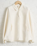 BOBOUTIC, 5058, SHIRT JACKET, MILK