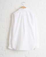 CDG BLACK, UNISEX BLOUSE, WHITE