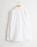 CDG BLACK, UNISEX BLOUSE, WHITE