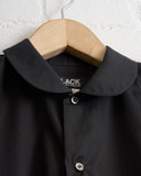CDG BLACK, UNISEX BLOUSE, BLACK
