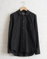 CDG BLACK, UNISEX BLOUSE, BLACK