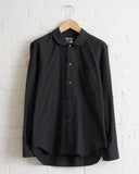 CDG BLACK, UNISEX BLOUSE, BLACK
