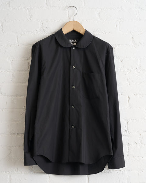 CDG BLACK, UNISEX BLOUSE, BLACK