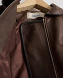 CAWLEY, WAXED LEATHER FLYING JACKET, 09.26.26