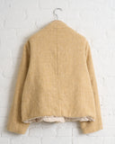 CHEZ VIDALENC, MINI COAT SFL, BUTTER