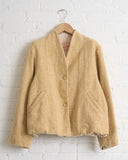 CHEZ VIDALENC, MINI COAT SFL, BUTTER