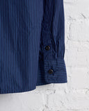 CHEZ VIDALENC, TURQ NAVY STRIPES, MILOU SHIRT