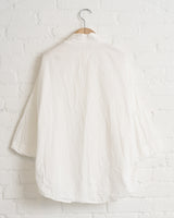 CHEZ VIDALENC SHIRT AXL+YUSU MC, WHITE COTTON KILBER