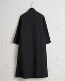 CHEZ VIDALENC, CLARA DRESS, COTTON SAILOR, BLACK