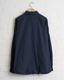 CHEZ VIDALENC, MINI MEDICI COTTON SHIRT, NAVY