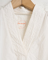 CHEZ VIDALENC SHIRT AXL+YUSU MC, WHITE COTTON KILBER