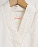 CHEZ VIDALENC SHIRT AXL+YUSU MC, WHITE COTTON KILBER
