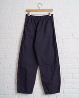 CHEZ VIDALENC, GARY ARTIST PANTS, SAILOR COTTON, DARK NAVY