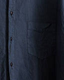 CHEZ VIDALENC, SHIRT AXL, COTTON KILBER, BLACK