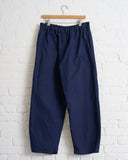 CHEZ VIDALENC, COTTON ATA, GARY ARTIST PANTS, NAVY