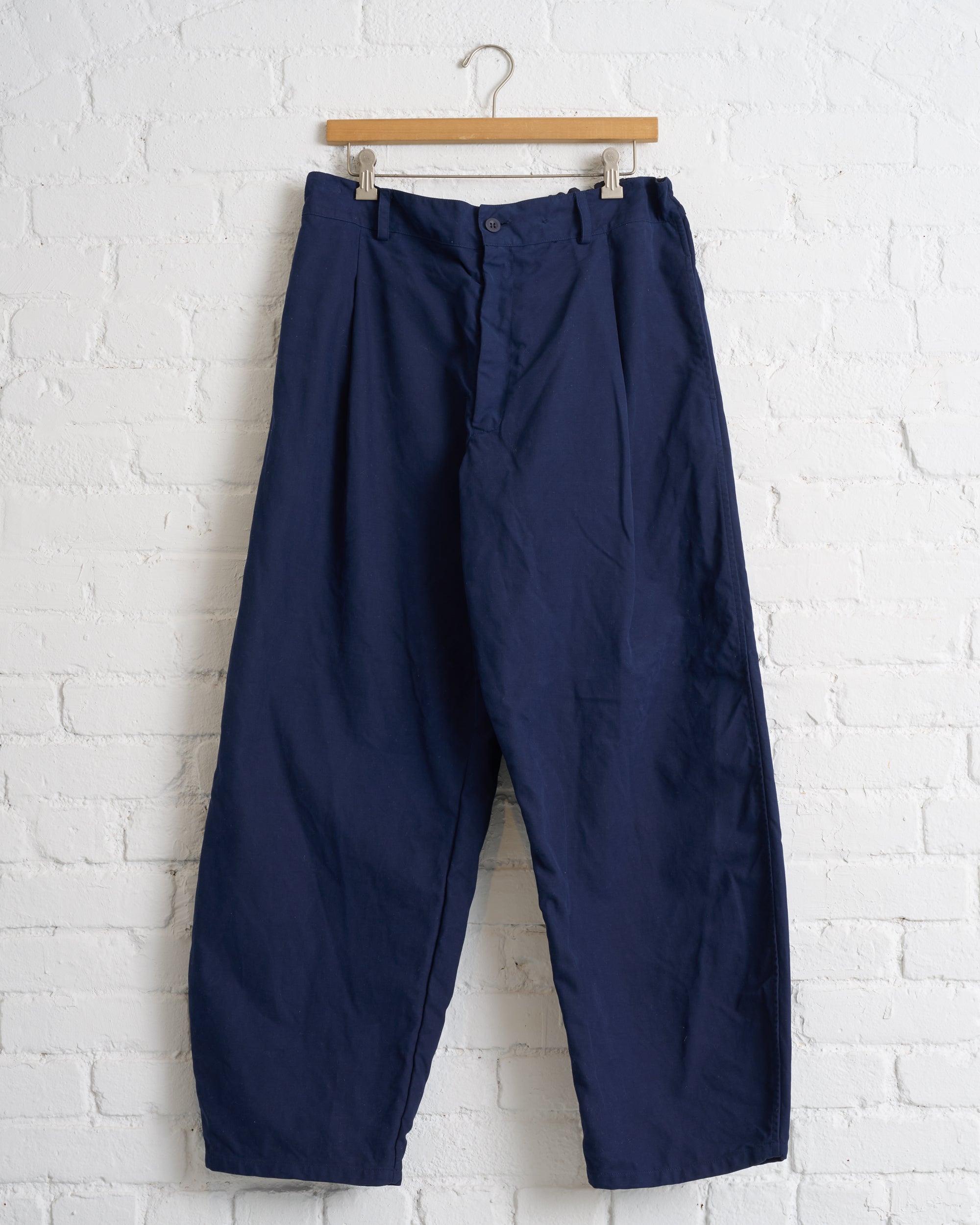 Chez VIDALENC コットンスカート ネイビー F CHEZ VIDALENC – 180 The Store