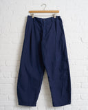 CHEZ VIDALENC, COTTON ATA, GARY ARTIST PANTS, NAVY