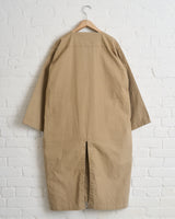 CHIMALA CS38-S03, SULFUR DYED CANVAS FRENCH ARMY CAMEL RIDE SMOCK