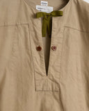 CHIMALA CS38-S03, SULFUR DYED CANVAS FRENCH ARMY CAMEL RIDE SMOCK