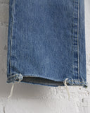 CHIMALA, CS42-WP01A, WOMEN'S 12OZ SELVEDGE DENIM WIDE TAPERED CUT