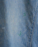 CHIMALA, CS41-WP01A, WOMEN'S 13.5OZ SELVEDGE DENIM WIDE TAPERED CUT