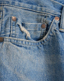 CHIMALA, CS41-WP01A, WOMEN'S 13.5OZ SELVEDGE DENIM WIDE TAPERED CUT