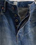 CHIMALA, CS42-MP03B, UNISEX 13.5OZ SELVEDGE DENIM STRAIGHT CUT