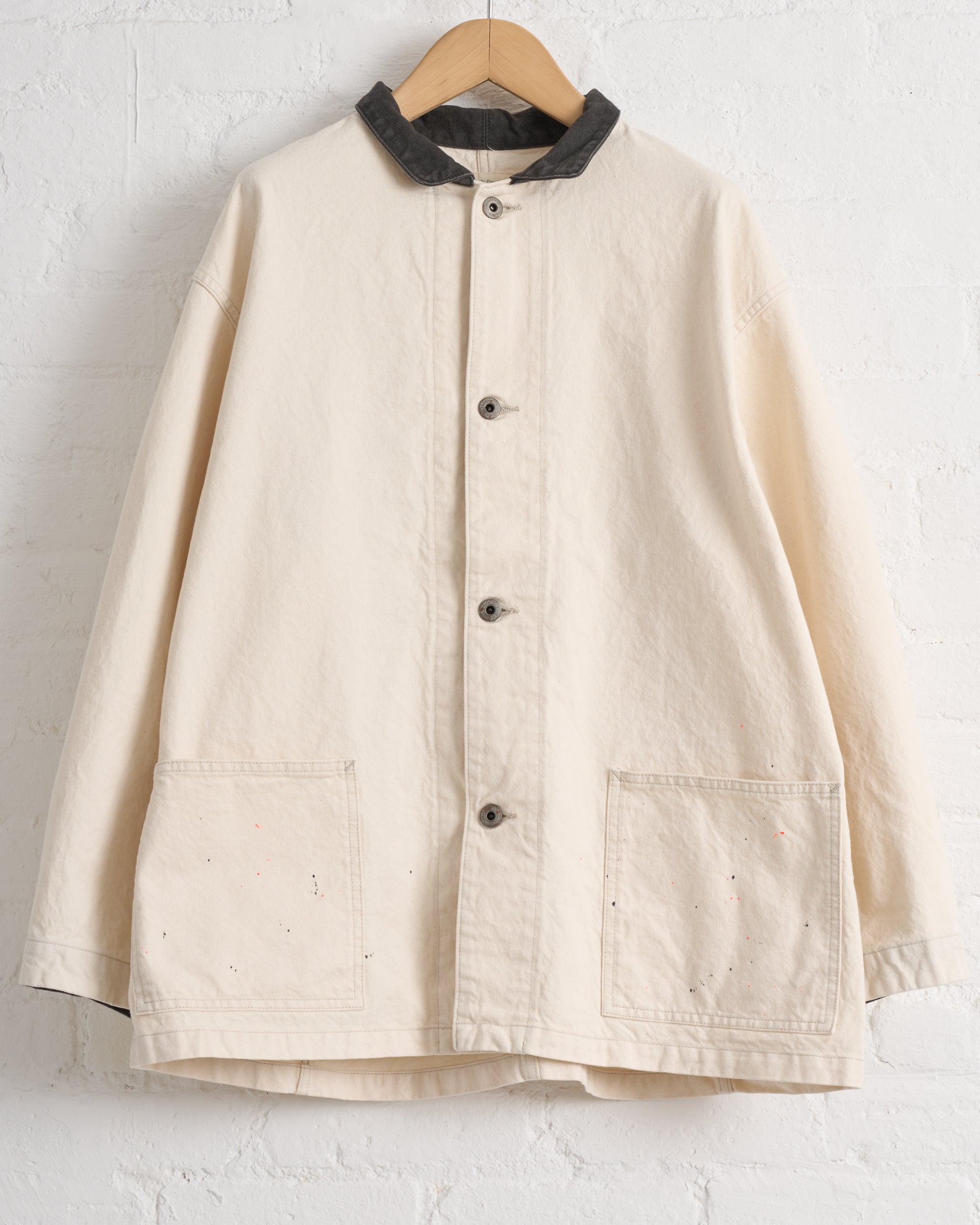 Chimala ノーカラージャケット Chimala Clothing- Men and Women's Japanese Denim Collection – 180