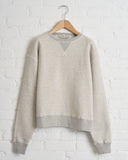 CHIMALA CS38-K11, BLUSHED FLEECE VINTAGE CREW SWEAT