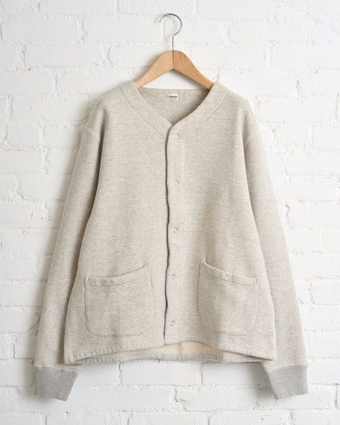 CHIMALA CS38-K12, UNISEX BRUSHED FLEECE VINTAGE CARDIGAN