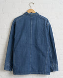 CHIMALA CS38-JT11, UNISEX WIDTH DENIM CHORE JACKET