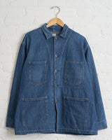 CHIMALA CS38-JT11, UNISEX WIDTH DENIM CHORE JACKET