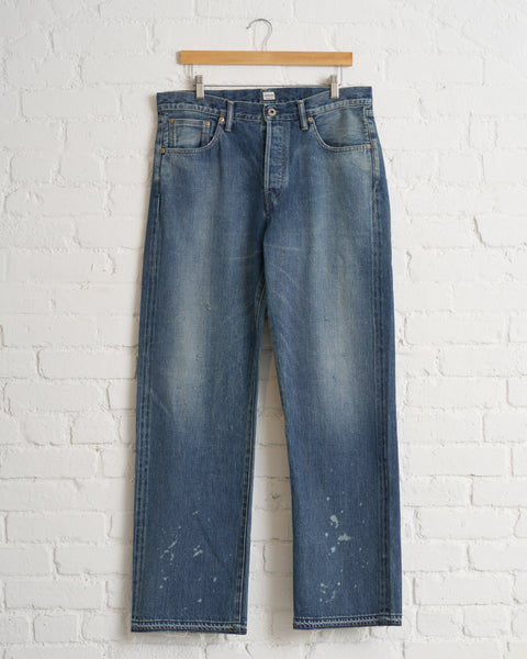 CHIMALA, CS39-MP03B, MEN'S 13.5OZ SELVEDGE DENIM STRAIGHT CUT