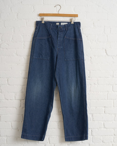 CHIMALA, CS39-MP13, UNISEX USN DENIM TROUSERS