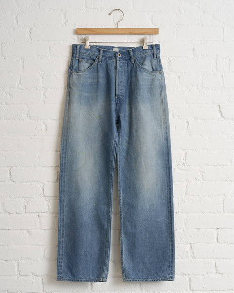 CHIMALA, CS39-WP11, WOMEN'S 13.5OZ SELVEDGE DENIM NARROW STRAIGHT CUT